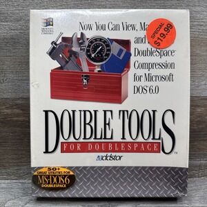 Double Tools For Doublespace Addstor  Microsoft Windows Dos 6.0 Compression
